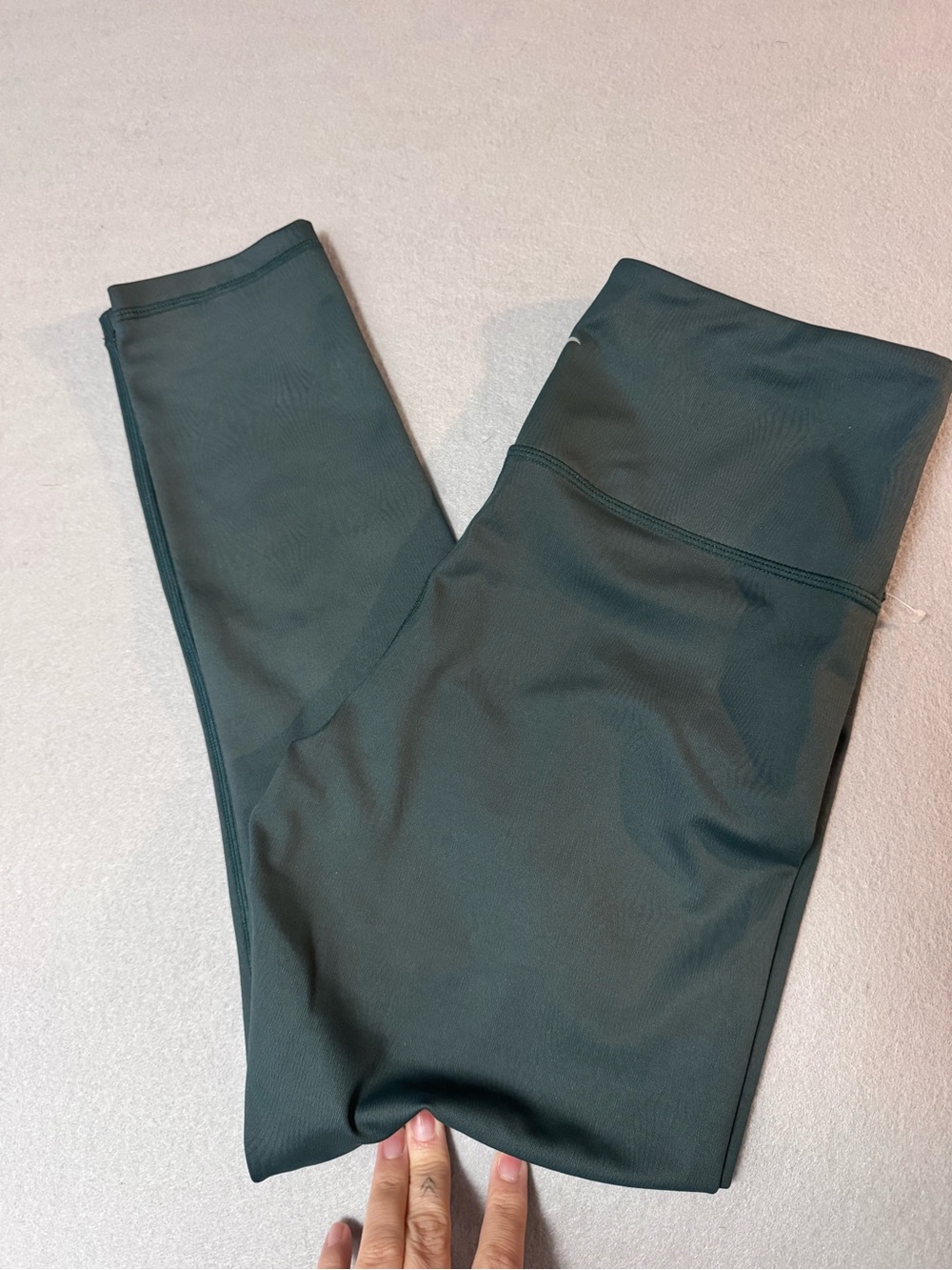 ZYIA Active Green High-Waist Leggings Size 6-8